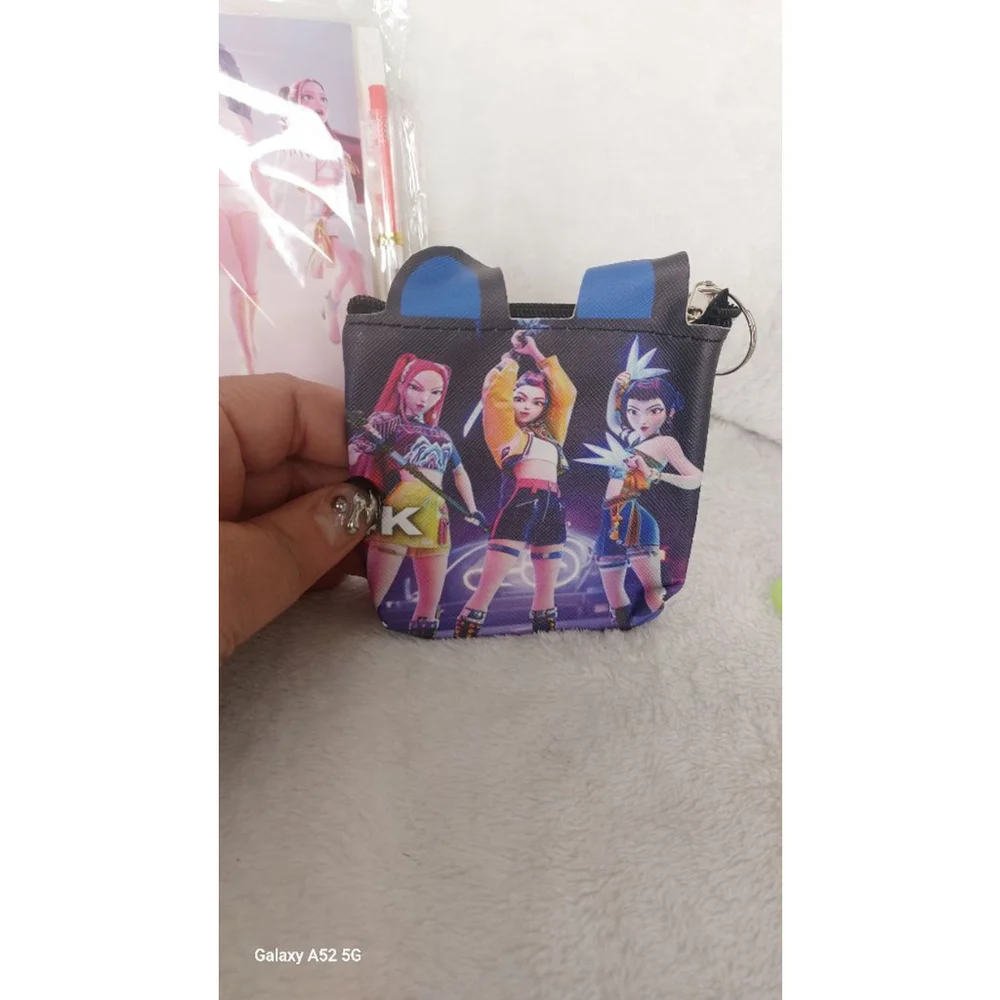 Rumi, Mira, and Zoey, KPop Demon Hunters Notebook and coin purse